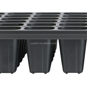 Tomate Brócoli Squash Vivero Plántulas Bandeja Reutilizable Plástico Hidropónico Fila 72 Células Semilla Stater Bandeja - Product Image 5