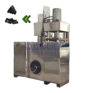 Prix usine Cube Type hydraulique tiges cubiques charbon de bois comprimé Shisha charbon de bois faisant la machine Machine à briquettes - Product Image 1