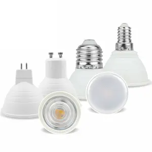 LED-Scheinwerfer lampen E27 E14 MR16 GU10 6W Lampen kondensator Diffusions-LED-Scheinwerfer AC220V Für Innen beleuchtung