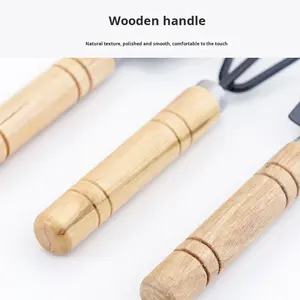 Trois pièces Mini ensemble d'outils de jardin pelle multifonctionnelle râteau bêche manuel ménage plante sol ameublissement pour jardinage bricolage - Product Image 4