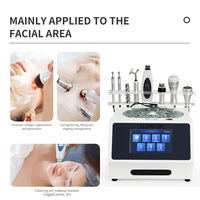 Masseur facial électrique galvanique professionnel 7-en-1, micro-courant ABS, appareil de lifting du visage de bureau pour usage domestique, équipement de beauté