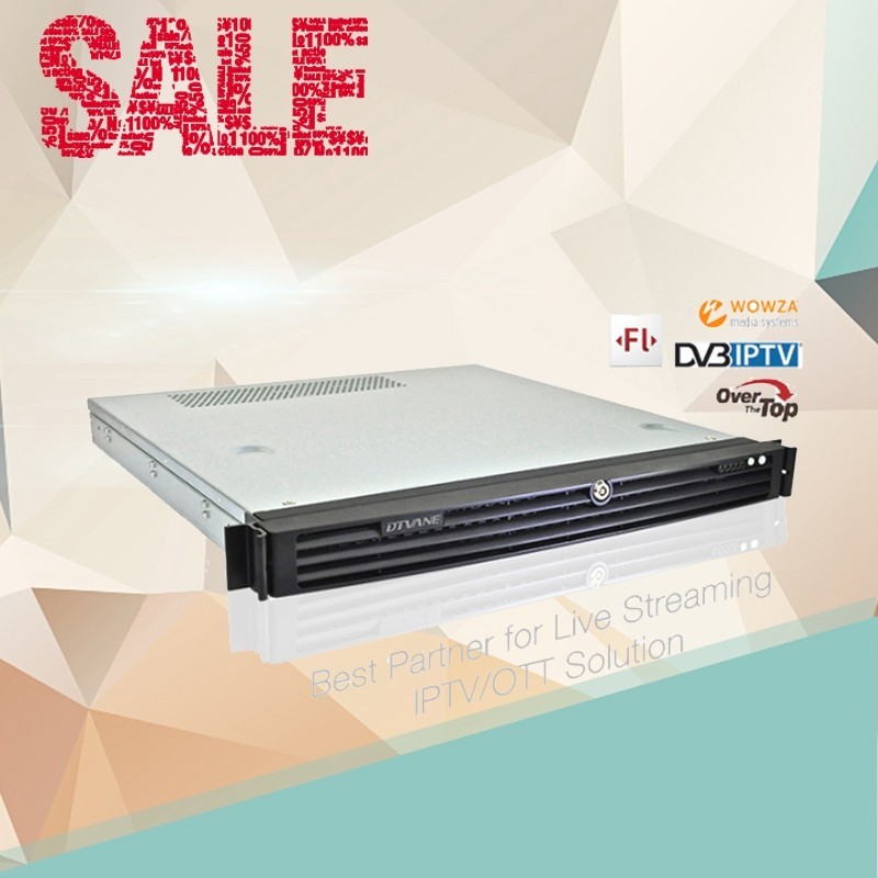 Vente chaude Open Source HDMI Linux IPTV Professionnel Live Streaming Serveur IPTV programme