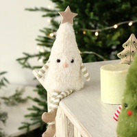 Adorable jouet en peluche Arbre de Noël, figurine en peluche douce avec étoile en sommet, vente en gros, personnalisable, décoration pour la maison, fête, cadeau de Noël