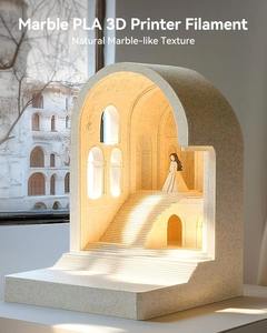 Filament PLA marbré haute vitesse 5 kg 1,75 mm Bobine de 1 kg (2,2 lb) Filament d'impression compatible avec la plupart des imprimantes FDM - Product Image 3