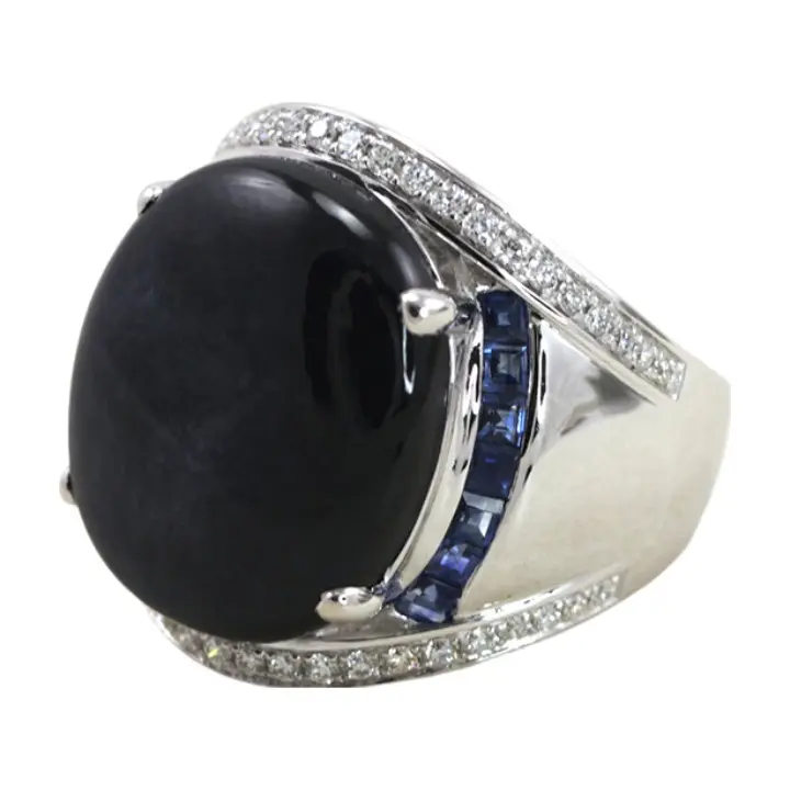 メンズ婚約指輪金メッキパーソナライズされたヒップホップジュエリーモアッサナイトダイヤモンド925スターリングシルバー瑪瑙エメラルドリング