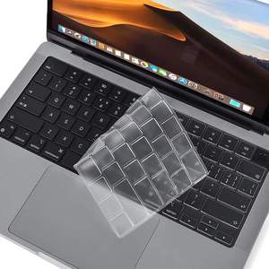 Housse de <span class=keywords><strong>clavier</strong></span> pour ordinateur portable <span class=keywords><strong>MacBook</strong></span> Air Apple en TPU, compatible avec M1, 2, 3, M4 <span class=keywords><strong>Pro</strong></span>, <span class=keywords><strong>protection</strong></span> de <span class=keywords><strong>clavier</strong></span> transparente en silicone - Product Image 6