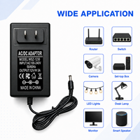 Adaptateurs secteur muraux durables en gros avec prises multiples (US, EU, UK, AU) 12V 3A 36W pour commutateur HDMI et concentrateur réseau