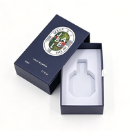 Boîte d'emballage de parfum de luxe personnalisée en gros avec logo, boîte cadeau vide en carton rigide pour cosmétiques et parfums