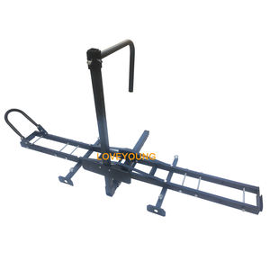 Acero 500 libras Soporte <span class=keywords><strong>de</strong></span> montaje <span class=keywords><strong>de</strong></span> <span class=keywords><strong>enganche</strong></span> <span class=keywords><strong>para</strong></span> motocicleta, portabicicletas <span class=keywords><strong>de</strong></span> alta resistencia con cuña <span class=keywords><strong>de</strong></span> rueda <span class=keywords><strong>para</strong></span> coche - Product Image 2