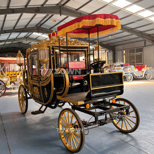 Transport de fête de mariage à 4 roues à cheval royal de meilleure qualité pour 4-6 personnes - Product Image 3