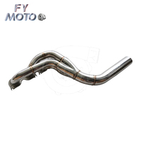 Collecteur d'échappement long + tuyaux intermédiaires pour Mercedes Benz C63 W204 AMG 2008-2011
