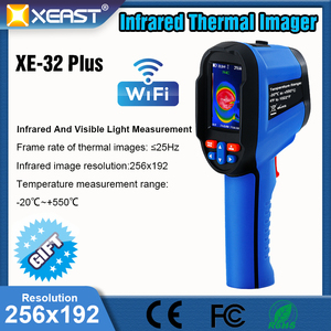 กล้องถ่ายภาพความร้อนแบบพกพา XEAST รุ่นใหม่ล่าสุด ความละเอียด 256x192 พิกเซล บันทึกวิดีโอ วิเคราะห์ผ่านคอมพิวเตอร์ เชื่อมต่อ WIFI ภาพอินฟราเรด ช่วงอุณหภูมิ -20~550 องศาเซลเซียส รุ่น XE-32 Plus XE- - Product Image 5