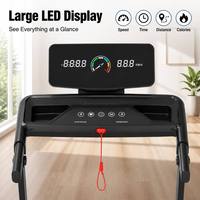 Caminadora Plegable para el Hogar, Ahorra Espacio, 10 km/h, Monitor de Ritmo Cardíaco, con Inclinación