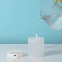 Nouveau Mini Humidificateur d'Air Ultrasonique Silencieux 2026 avec Veilleuse LED et Port USB pour Voiture et Utilisation Extérieure, Alimenté par 5V