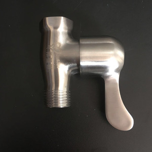 เฮมานส์วาล์วปรับมุมสแตนเลส DN15 เกลียวตัวผู้ XMS-2501 วาล์วปิด - Product Image 1