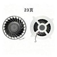 Ventilateur de refroidissement interne filaire 17/23 pales pour console PS5 Playstation 5 – Refroidisseur silencieux de remplacement, accessoires de jeu de rechange