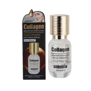 Baiser beauté maquillage 100% <span class=keywords><strong>pur</strong></span> collagène apprêt humidité maquillage Base longue durée éclaircir serrer Anti-âge peau pores apprêt - Product Image 2