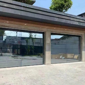 <span class=keywords><strong>Puerta</strong></span> <span class=keywords><strong>de</strong></span> <span class=keywords><strong>Garaje</strong></span> Automática Antirrobo <span class=keywords><strong>de</strong></span> Aluminio Negro y Vidrio Templado, Diseño Moderno Personalizado SHENGWEI, Garantía <span class=keywords><strong>de</strong></span> 5 Años - Product Image 4