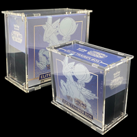 Boîte d'entraînement élite en acrylique personnalisée, vitrine pour TCG, jeu de cartes à collectionner, boîte d'appoint de collection ultra premium, boîte ETB en acrylique