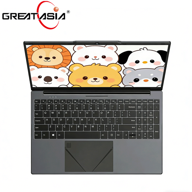 Greatasia Win10 Intel N5095 Laptop 15.6-Inch IPS Screen 16GB RAM Student Computer Hardware Software Education Laptops New