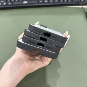 Cover per Cellulari 2D per Sublimazione, Custodie Personalizzabili in TPU e PC Nero per iPhone 13/14/15/16/17 Pro Max - Product Image 3