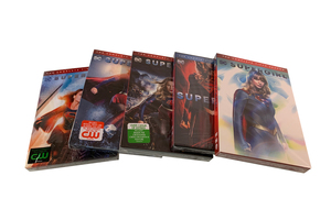 Supergirl Temporadas 1-5, Serie Completa, <span class=keywords><strong>24</strong></span> Discos, Venta al por Mayor de Fábrica, Películas en DVD, <span class=keywords><strong>Series</strong></span> de TV, Dibujos Animados, Región 1, Envío Gratis - Product Image 3