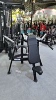 Machine de musculation commerciale de haute qualité pour presse à épaules assise, équipement de force pour salle de sport, banc incliné pour presse à épaules et pectoraux