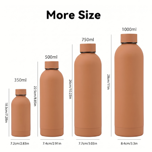 Envío Rápido, Botella de Agua, 50 Piezas MOQ en Existencia, Lista para Enviar, Termo de Acero Inoxidable con Forma de Cola, Venta al por Mayor, Frasco Aislado - Product Image 4