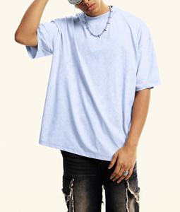 Fabricante personalizado Pedido a granel Color sólido Venta caliente Precio de fábrica personalizado 100% Camiseta de algodón - Product Image 6