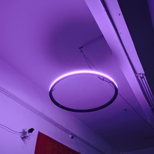 ไฟวงกลม LED DMX512 พิกเซล RGB สำหรับงานปาร์ตี้ ไฟ LED สำหรับภายนอกอาคาร ไฟวงแหวน LED สำหรับตกแต่งเพดาน - Product Image 1