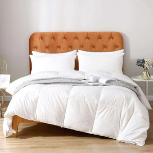 Máy có thể giặt sang trọng xuống <span class=keywords><strong>Comforter</strong></span> Scandinavian Vua Kích thước thêm ấm Trắng ngỗng xuống Duvet - Product Image 2