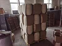 Pots de ciment modernes et vintage pour la maison Nouveau pot de plantes en pierre de fibre pour l'extérieur et l'intérieur Trous chinois de drainage biodégradables et durables