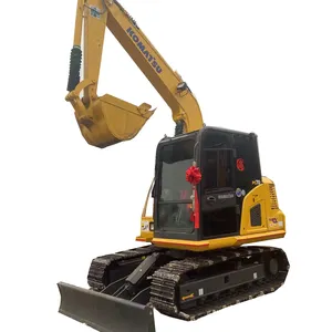 Easy operation and Flexible operation Used Excavators Digger Komatsu pc70-8/6.5Ton Small Micro Crawler Used Digger Excavator