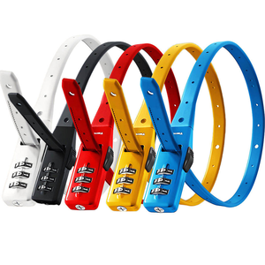 Codice a 3 cifre regolabile in acciaio e lega di zinco lucchetto per <span class=keywords><strong>bicicletta</strong></span> lucchetto a combinazione casco di sicurezza e dispositivo <span class=keywords><strong>antifurto</strong></span> per <span class=keywords><strong>bicicletta</strong></span> - Product Image 1