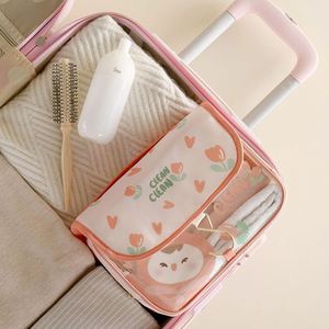 Large Capacity Fashion PVC Makeup <b>Bag</b> Hanging <b>Toiletry</b> Kit Cosmetic <b>Bag</b> for Travel - Product Image 3