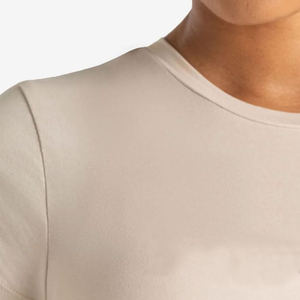 100% Cotton Lightweight Eco Friendly Womens <b>Crop</b> Top Breathable Casual Wear Trendy Style Women <b>Crop</b> Top <b>T</b> <b>Shirts</b> for Summer - Product Image 5
