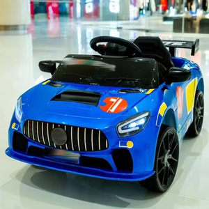 Auto de Juguete Eléctrico con Control Remoto para Niños, Auto de Carreras con Control Remoto de Cuatro Ruedas, Bebés Pueden Sentarse en el Auto de Juguete con Carga - Product Image 5