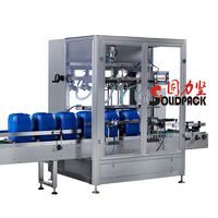Machine de remplissage automatique de liquides Solidpack avec pesage |   Remplisseur haute précision pour fûts, seaux et bouteilles (5-30L)