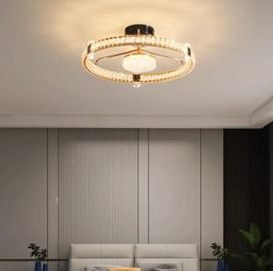 Hot Sale <b>Indoor</b> Chandelier Living Room Round Gold Circle Ring Iron Crystal Led Ceiling <b>Light</b> - Product Image 4
