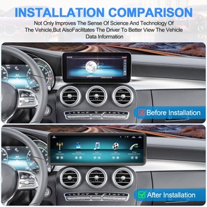 Autoradio Android Navihua 14,9 pouces avec écran tactile, GPS, Carplay pour Mercedes Benz Classe C GLC NTG5.0 2015-2018 - Product Image 5