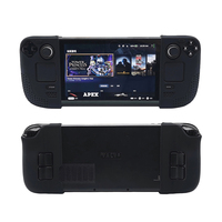 Coque en silicone durable de premier ordre pour la protection du contrôleur Steam Deck, housse anti-rayures amovible pour Steam Deck