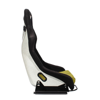 Siège baquet modifié EDDYSTAR pour voiture de course, simulateur de course de drift