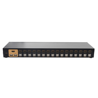 Offre Spéciale MT-VIKI Commutateur KVM USB 16 Ports de Qualité Industrielle Montable en Rack avec Balayage Automatique Fabriqué à Guangdong