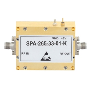 Nuovo e Originale Amplificatore di Potenza SPA-265-33-01-K 18000MHZ-26.5GHZ P1DB RF e Wireless/Amplificatori RF - Product Image 1