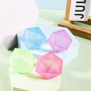 ของเล่นบีบก้อนน้ำแข็งขนาดเล็ก 3 ซม. รูปทรงสี่เหลี่ยม ของเล่นบีบคลายเครียด ลูกบอลบีบมอลโทส ของเล่นเสริมพัฒนาการทางประสาทสัมผัส - Product Image 5