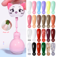 6 pièces/ensemble, vernis à ongles à base d'eau de 6 ml, longue durée, séchage rapide, pas besoin de lampe pour faire sécher, fournitures pour ongles, vernis pour manucure