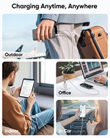 Cable de Datos USB a Tipo-C SUNGUY, Cable de Carga Rápida con Trenzado de Nailon para Teléfono Móvil, Banco de Energía y Automóvil