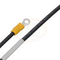 Connecteur de câble pour faisceau de câblage photovoltaïque en cuivre monobrin avec borne annulaire en PVC 3,5-4 mm²