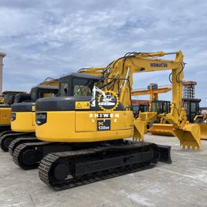 Excavadora de cadenas PC138US usada de buen rendimiento, origen Japón, 1 año de garantía, motor principal, bajo precio, maquinaria para movimiento de tierras - Product Image 3