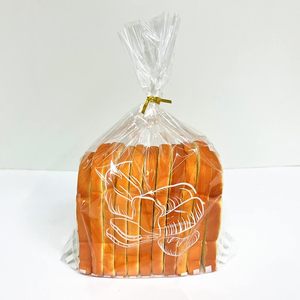 Sacs à pain en cellophane en plastique transparent pour le stockage hermétique du pain et des produits de boulangerie faits maison - Product Image 2